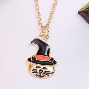 Atelier Sona Halloween Cat Necklace